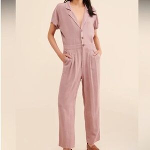 FREE PEOPLE Margot Coverall Jumpsuit - EUC